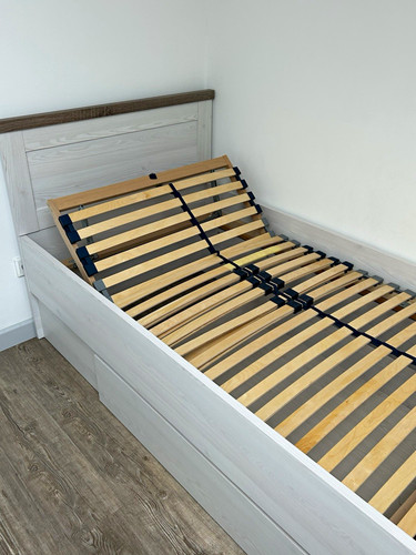 Bettrahmen einzelbett 90x200 - bettrahmen,